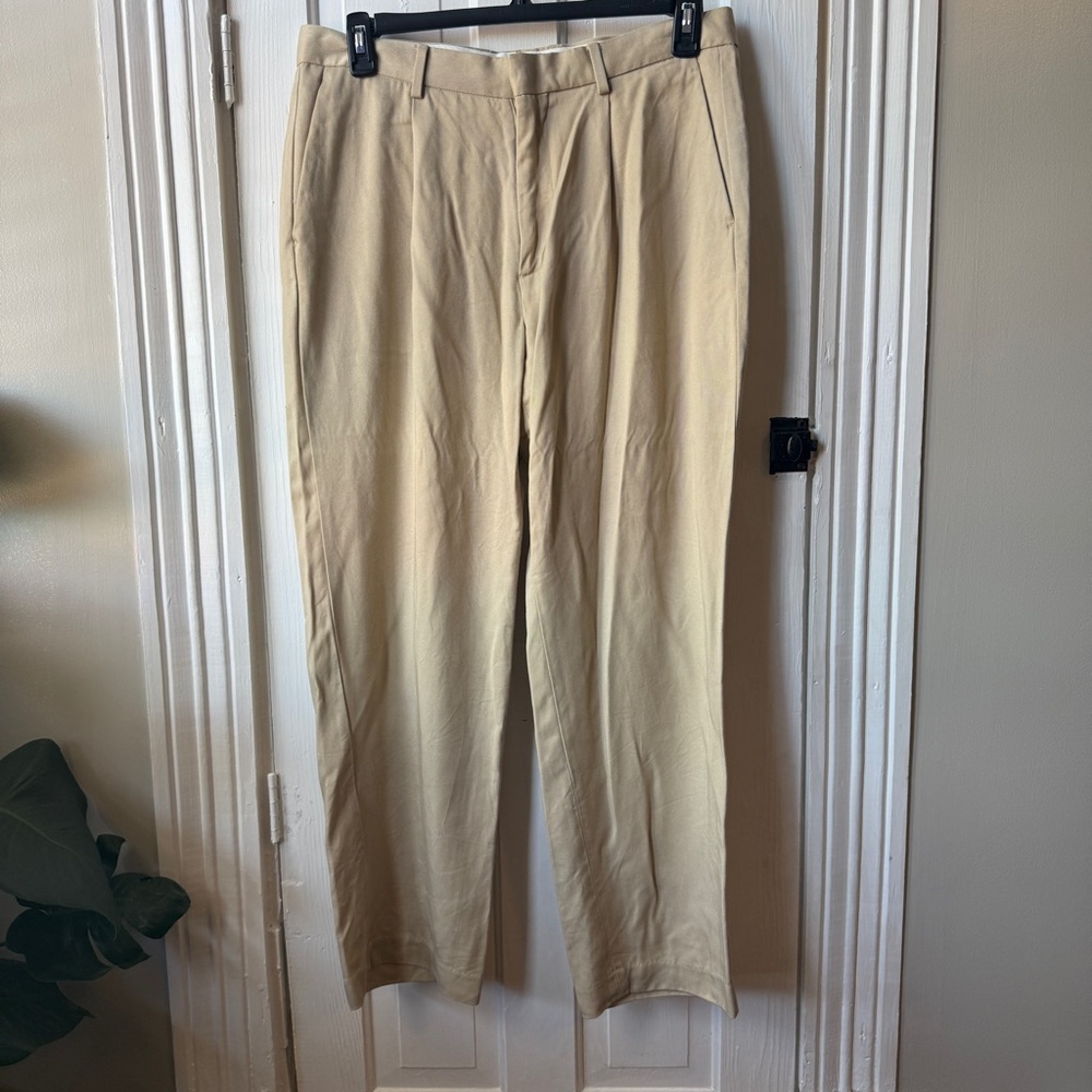 H&M Men's Beige/Khaki Dress Pants Size 34R